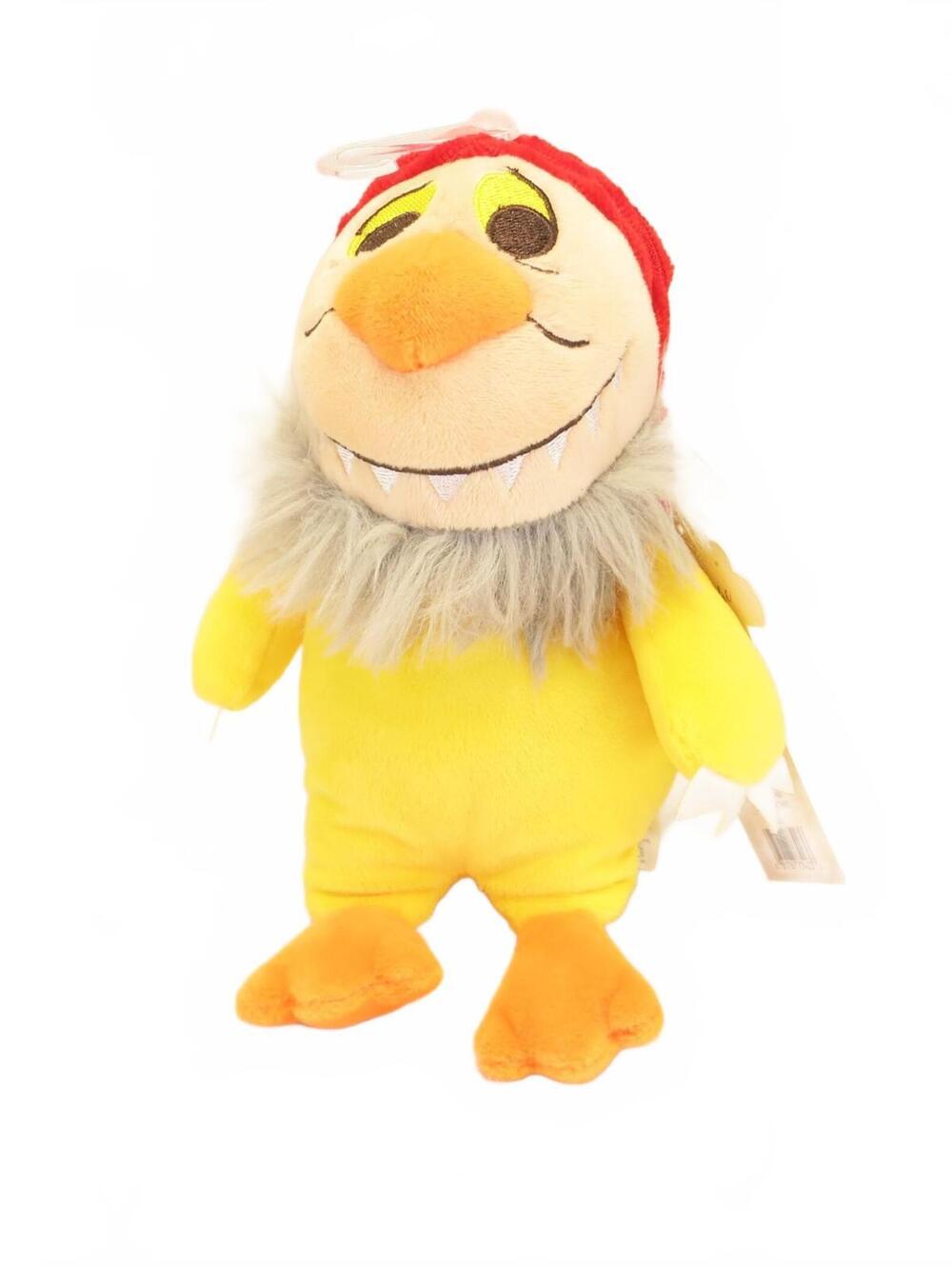NWT Where the Wild Things Are Tzippy Yellow Monster Plush Toy Ages 0+